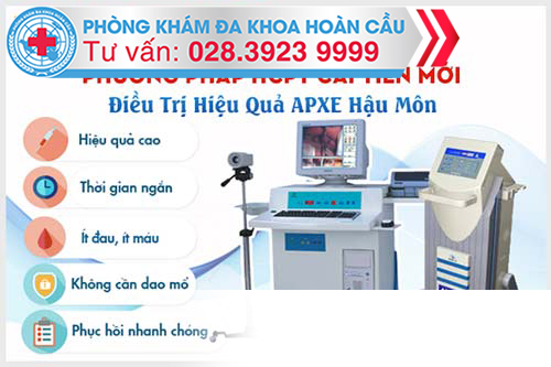 Điều trị apxe hậu môn hiệu quả bằng phương pháp HCPT