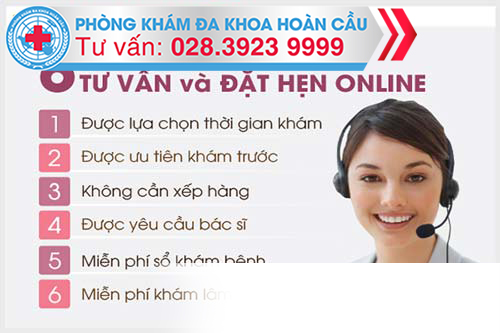 Những lợi ích khi đặt hẹn online tại Phòng khám Hoàn Cầu